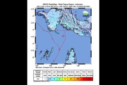 Gempa magnitudo 5,3 guncang wilayah barat daya Kaimana