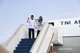 Wapres Ma'ruf Amin hadiri resepsi pernikahan putra KGPAA Paku Alam X di Yogya