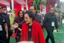 Presiden RI Kelima, Wapres hingga menteri hadir rayakan HUT Ke-51 PDI Perjuangan