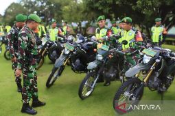 Kodim 0116 Nagan Raya gelar apel kesiapsiagaan amankan Pemilu 2024