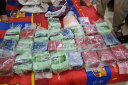 Polres Bireuen tangkap dua tersangka kasus 28,5 kg sabu-sabu