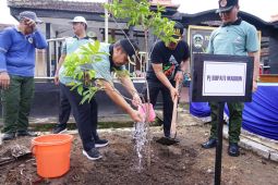 Pemkab Madiun tanam ribuan bibit dukung Gerakan Satu Juta Pohon