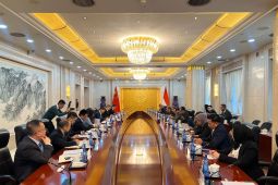 Menhub bahas peningkatan kerja sama bilateral dengan Menteri Tiongkok