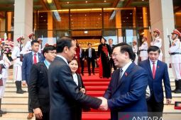 Presiden Jokowi bertemu Ketua Majelis Nasional Vietnam