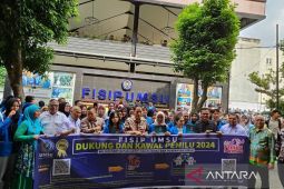 Mahasiswa UMSU tegaskan dukung dan kawal Pemilu 2024