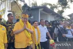 Airlangga minta perubahan dengan Golkar kan Bali