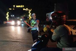 Arus balik jamaah Haul Sekumpul menuju Hulu Sungai masih "merayap"