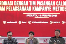 KPU tetapkan kampanye rapat umum dibagi tiga zona