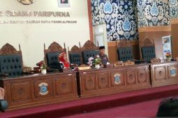 Pj Wali Kota hadiri rapat paripurna perdana DPRD Pangkalpinang
