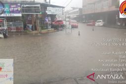 BPBD: Kota Pangkalpinang dan Bangka Barat terendam banjir