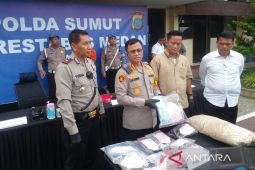 Polrestabes Medan  tangkap  pelaku pembunuhan istri di Deli Serdang