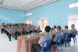 Kakanwil Kemenkumham Babel beri penguatan pada jajaran Lapas Sungailiat