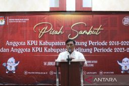 KPU Babel berkoordinasi dengan BPBD mitigasi  bencana Pemilu 2024