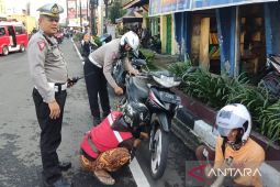 Polres Cianjur sita 1.000 knalpot bising selama 5 hari