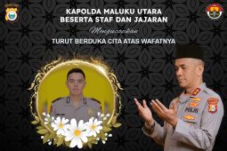 Polda Malut berduka gugurnya  personel Brimob usai tradisi penyambutan