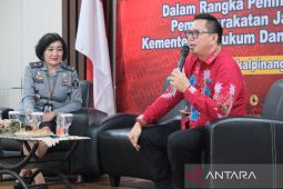 Kemenkumham Babel beri penguatan manajemen komunikasi krisis kepada para Kalapas