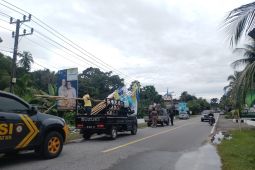 Bawaslu Abdya tertibkan alat kampanye langgar aturan