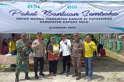 Kapuas Hulu gandeng BSI bantu korban banjir di Teluk Barak