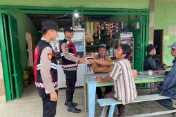 Polres Humbahas intensifkan patroli humanis wujudkan Pemilu 2024 kondusif