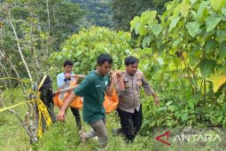 Jalan kebun ditutup, warga di Samosir tewas dibacok