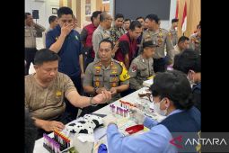Kapolres Bangka Selatan cek sarana prasarana dan kesehatan personil