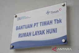 PT Timah renovasi sembilan rumah korban bencana di Bangka Belitung