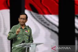 Mahfud MD sering singgung soal "impor" dan "data" di debat Cawapres