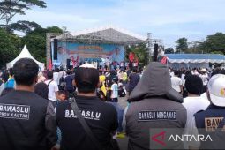 Bawaslu Kaltim tindak empat temuan pengawasan kampanye  pekan ketujuh