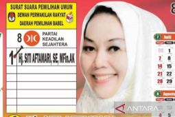 KPU Babel pastikan tidak ubah DCT caleg DPR RI meninggal dunia