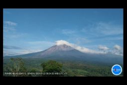 Mount Semeru experienced 19 earthquake eruptions