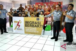 Kantor Imigrasi Serang berikan bansos pasien thalassemia