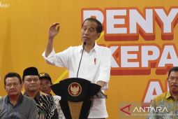 Jokowi tekankan peran petani sangat penting bagi negara