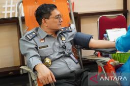 Sambut Hari Bhakti Imigrasi ke 74 Imigrasi Pangkalpinang Kanwil Kemenkumham Babel Gelar Donor Darah