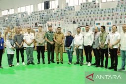 KPU RI cek logistik  Pemilu 2024 di Kota Ambon