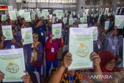 Pembagian sertifikat tanah di Majalengka