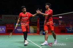 Menang rubber game dari Fajar/Rian, Leo/Daniel segel tiket final Indonesia Masters 2024