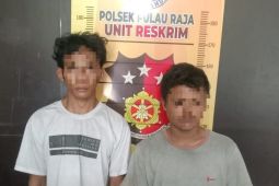 Curi kendaraan, 2 warga Labura ditangkap Polsek Pulau Raja