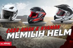 Tips memilih helm yang aman dan nyaman