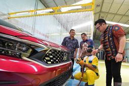 Fasilitas layanan purnajual bodi dan cat mobil Honda
