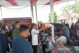 Presiden Jokowi: Bantuan pangan pemerintah itu beras kualitas premium