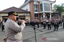 Polres Pamekasan siagakan ratusan personel amankan kampanye AMIN
