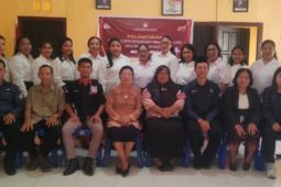 Pelantikan anggota KKPS jelang Pemilu 2024 di Desa Boloy