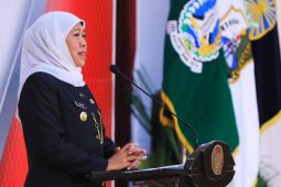 Gubernur Khofifah ajak pekerja jaga hubungan harmonis dengan pengusaha