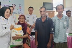 Pj Wali Kota Jambi tinjau penyaluran bantuan beras ke 27.283 penerima