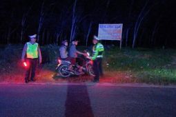 Satuan Lantas Polres Simalungun rutin patroli malam hari "blue light patrol"