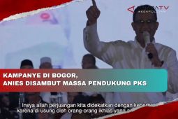 Kampanye di Bogor, Anies disambut massa pendukung PKS