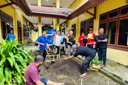 Disperindag Babel tanam 100 pohon bibit cabe