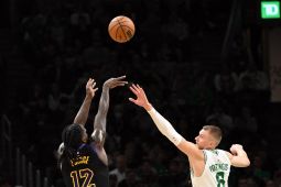 NBA: Lakers bekuk Celtics 114-105 meski tanpa LeBron-Davis