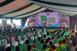 Presiden Jokowi buka Kongres XVI GP Ansor di Terminal penumpang Kapal Pelni Tanjung Priok