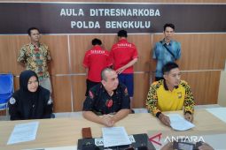 Polda Bengkulu tangkap dua residivis kurir narkoba di lokalisasi